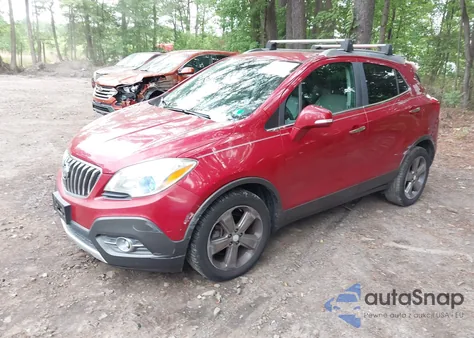 2014 Buick Encore Leather z USA, uszkodzony, nr VIN KL4CJCSBXEB785353